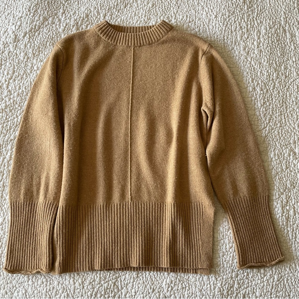 Brass Clothing Brené sweater in camel